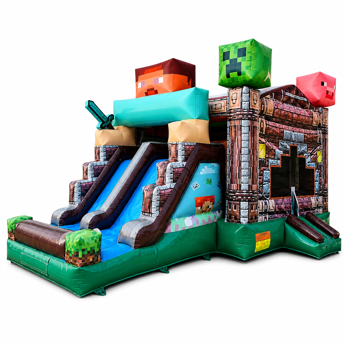 TREGGO – XXL nafukovacia atrakcia so šmykľavkou 7 × 4 m

