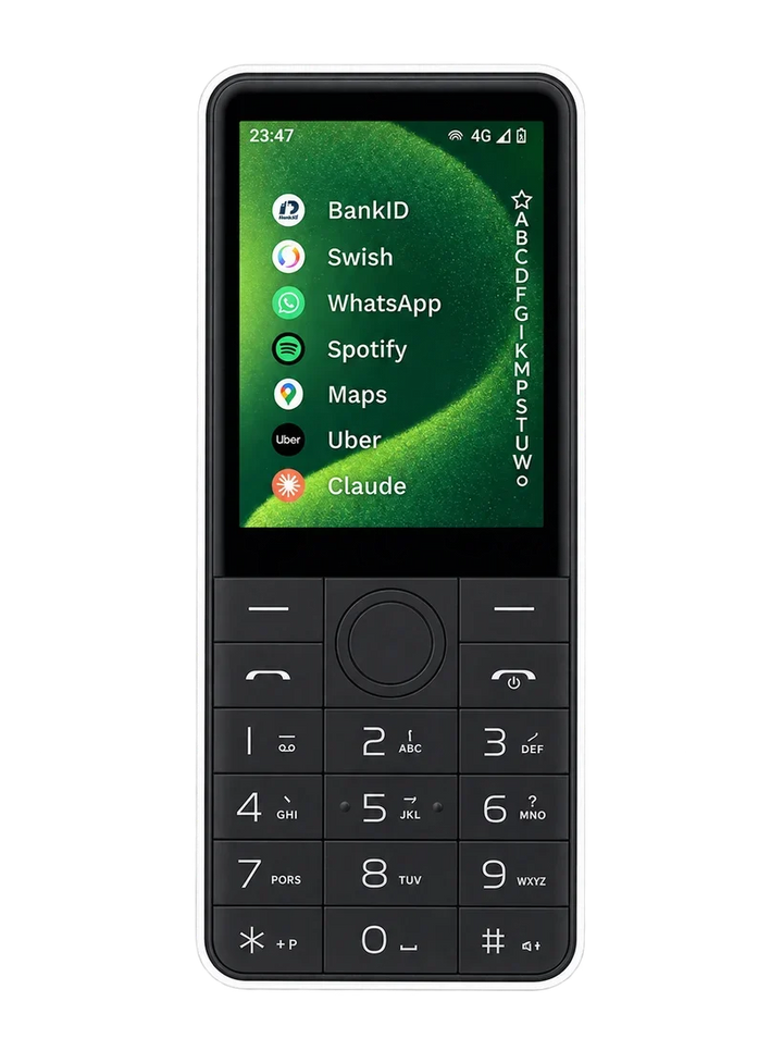 TREGGO – MIRVO ONE – telefón s dotykovým displejom, tlačidlami a Androidom

